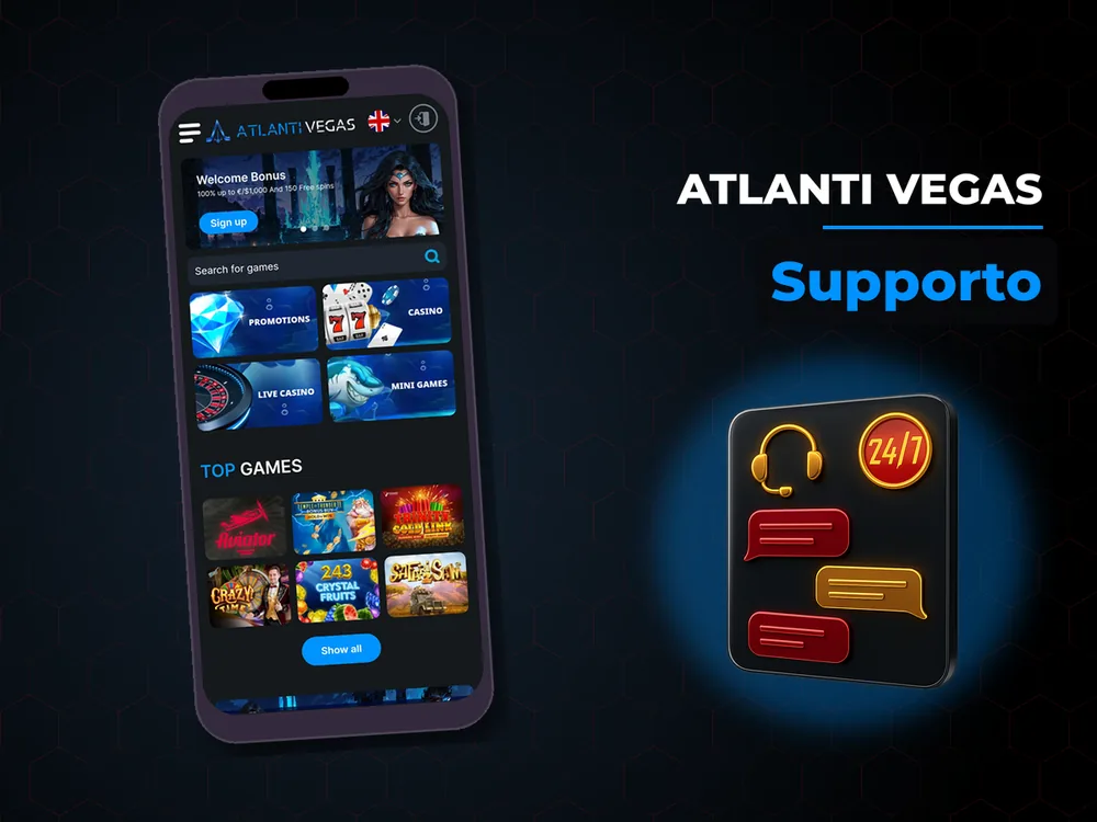 Atlanti Vegas - Supporto