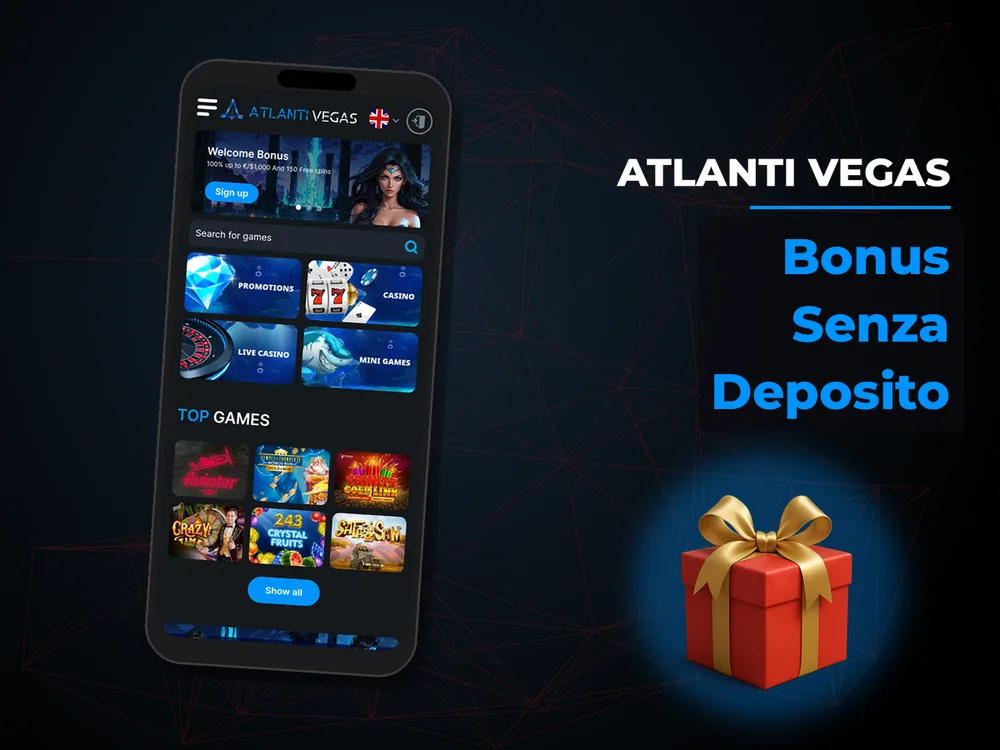 Atlanti Vegas - Bonus Senza Deposito