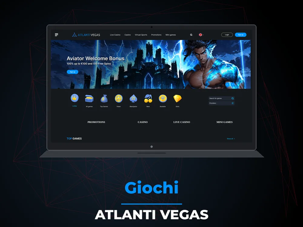 Atlanti Vegas - Giochi