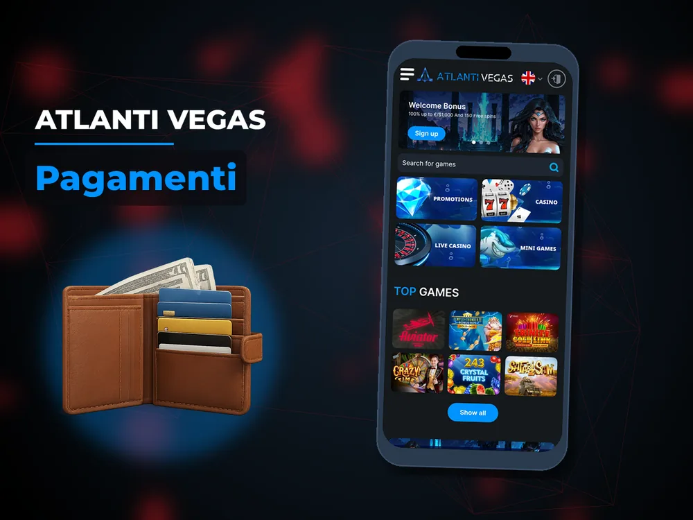 Atlanti Vegas - Pagamenti