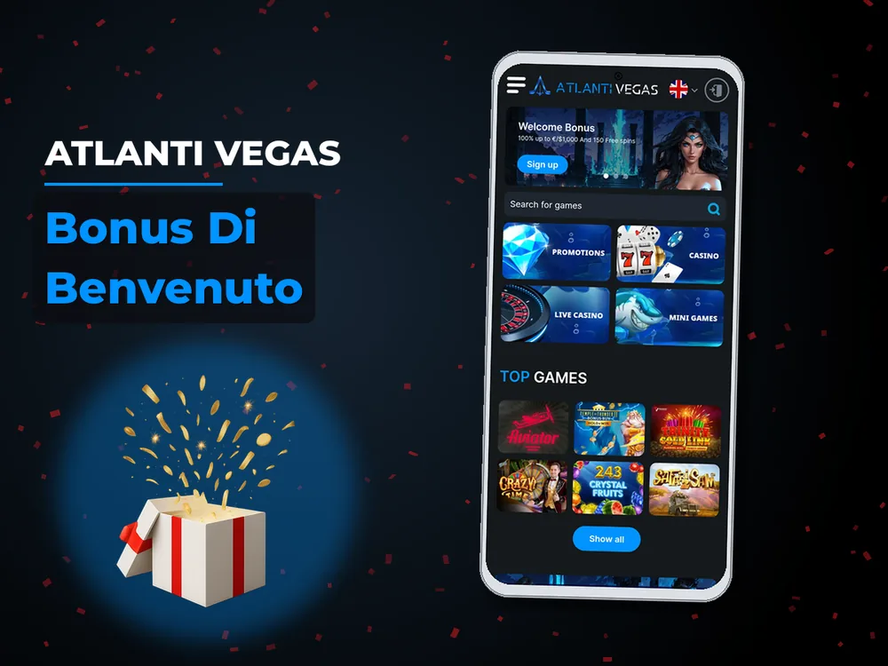 Atlanti Vegas - Bonus Di Benvenuto