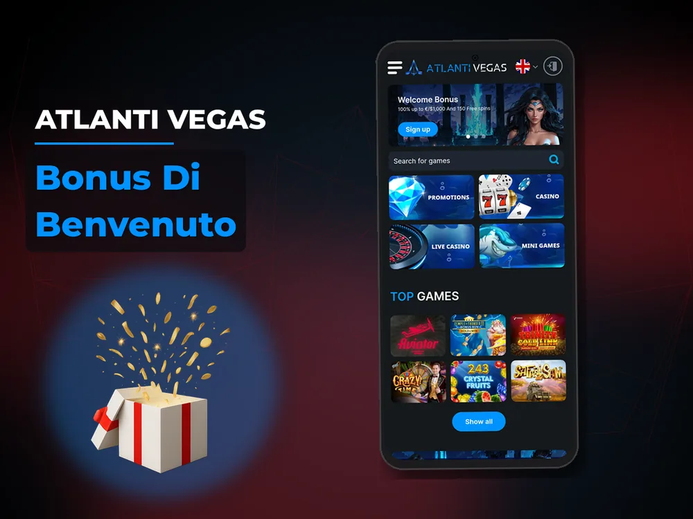 Atlanti Vegas - Bonus Di Benvenuto