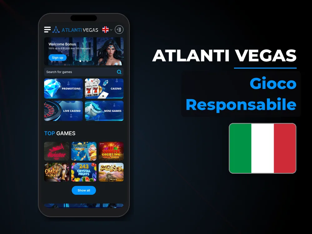 Atlanti Vegas - Gioco Responsabile