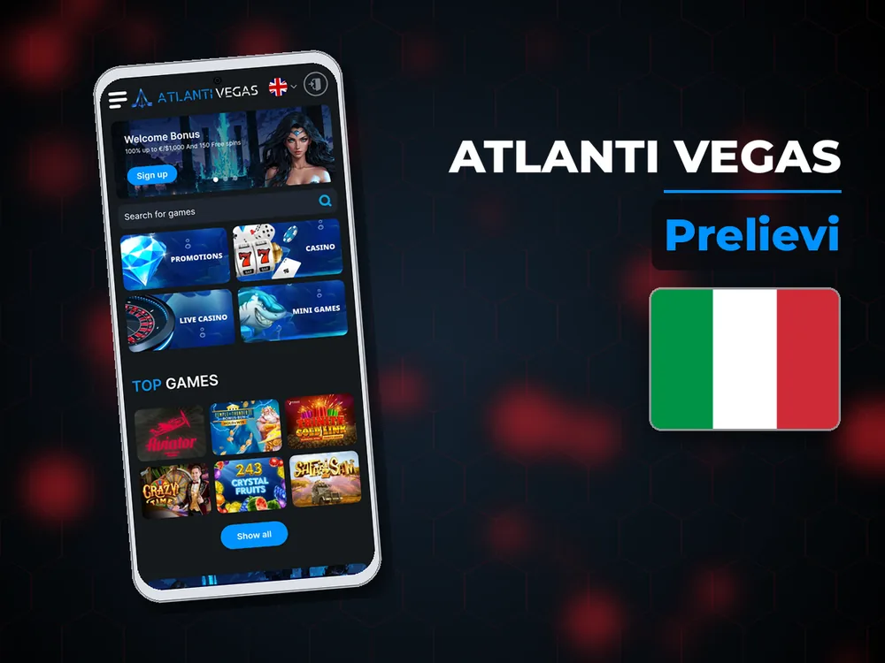 Atlanti Vegas - Prelievi