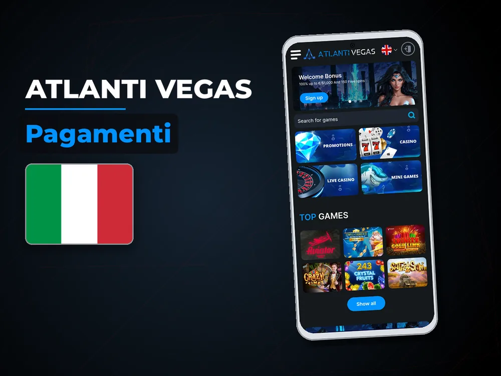 Atlanti Vegas - Pagamenti