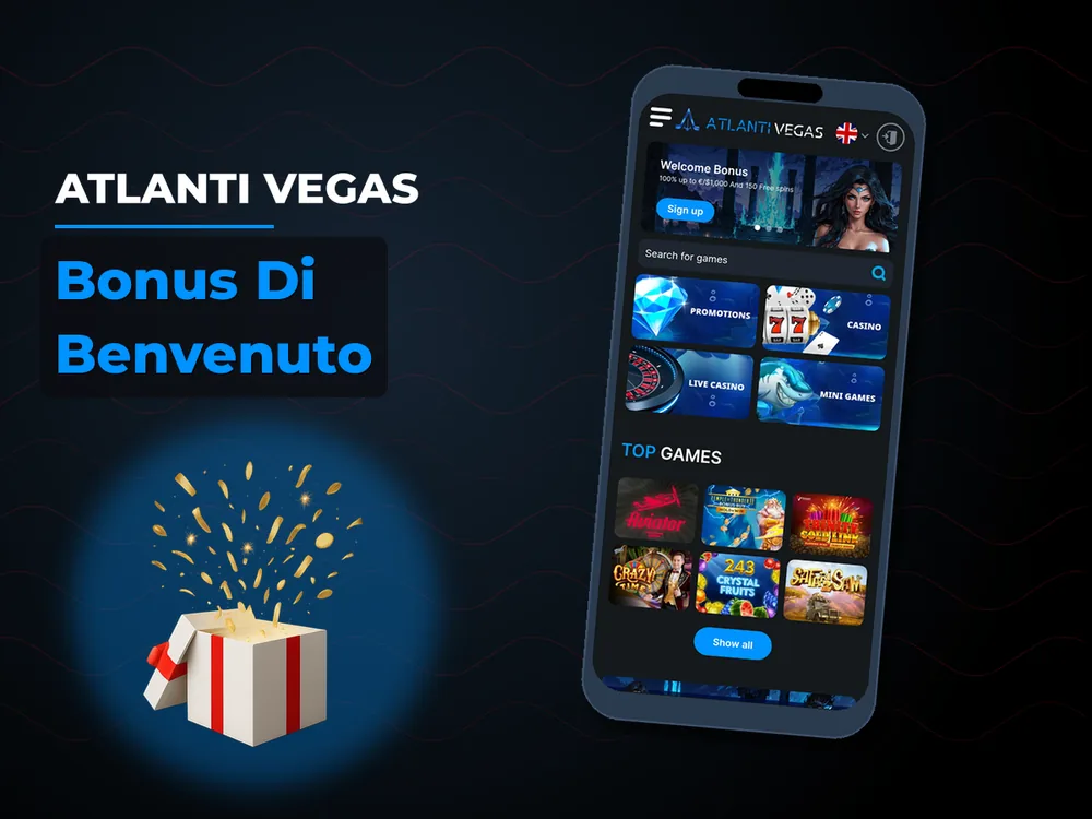 Atlanti Vegas - Bonus Di Benvenuto