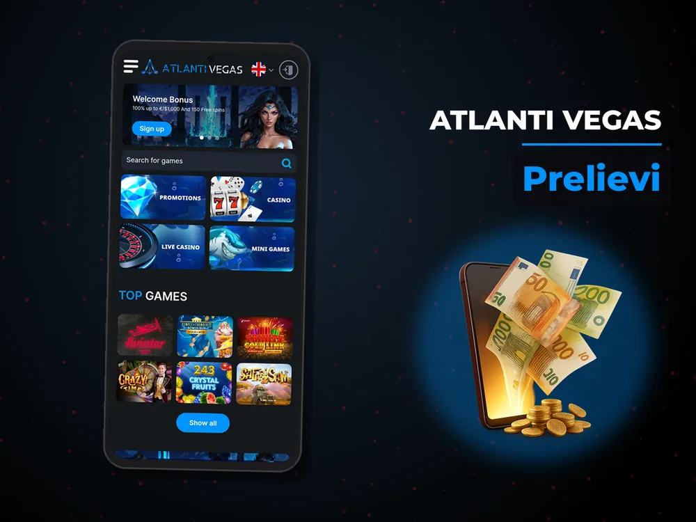Atlanti Vegas - Prelievi