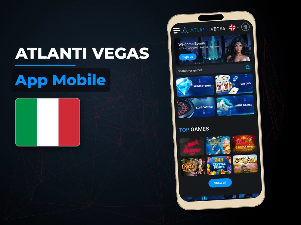 Atlanti Vegas - App Mobile