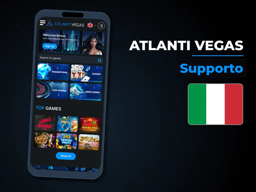 Atlanti Vegas - Supporto